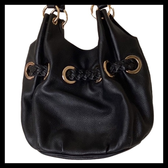 MICHAEL KORS Braided Grommet 
Large Shoulder Bag - Picture 4 of 13